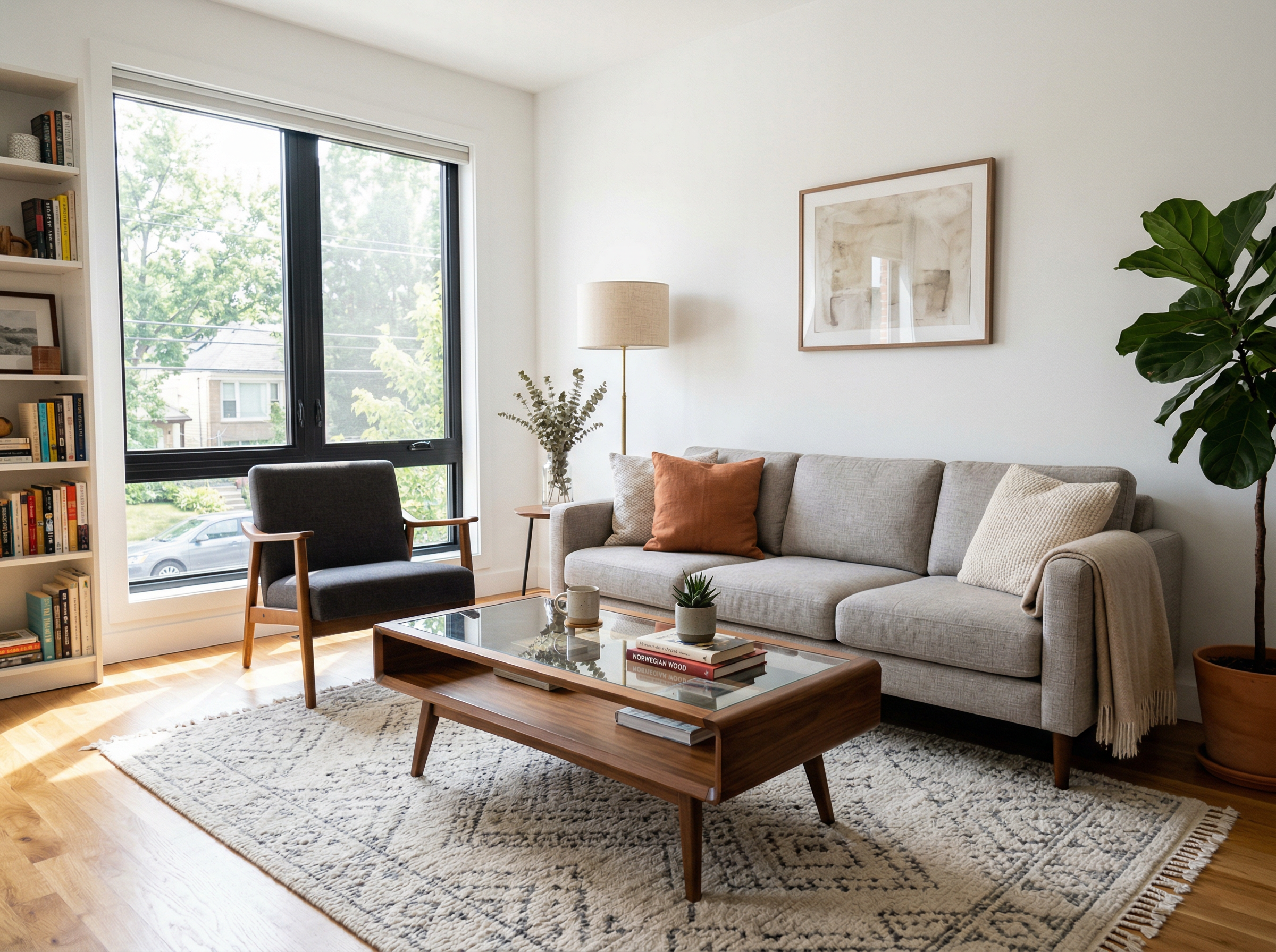 Before - Remplacer fauteuil par West Elm