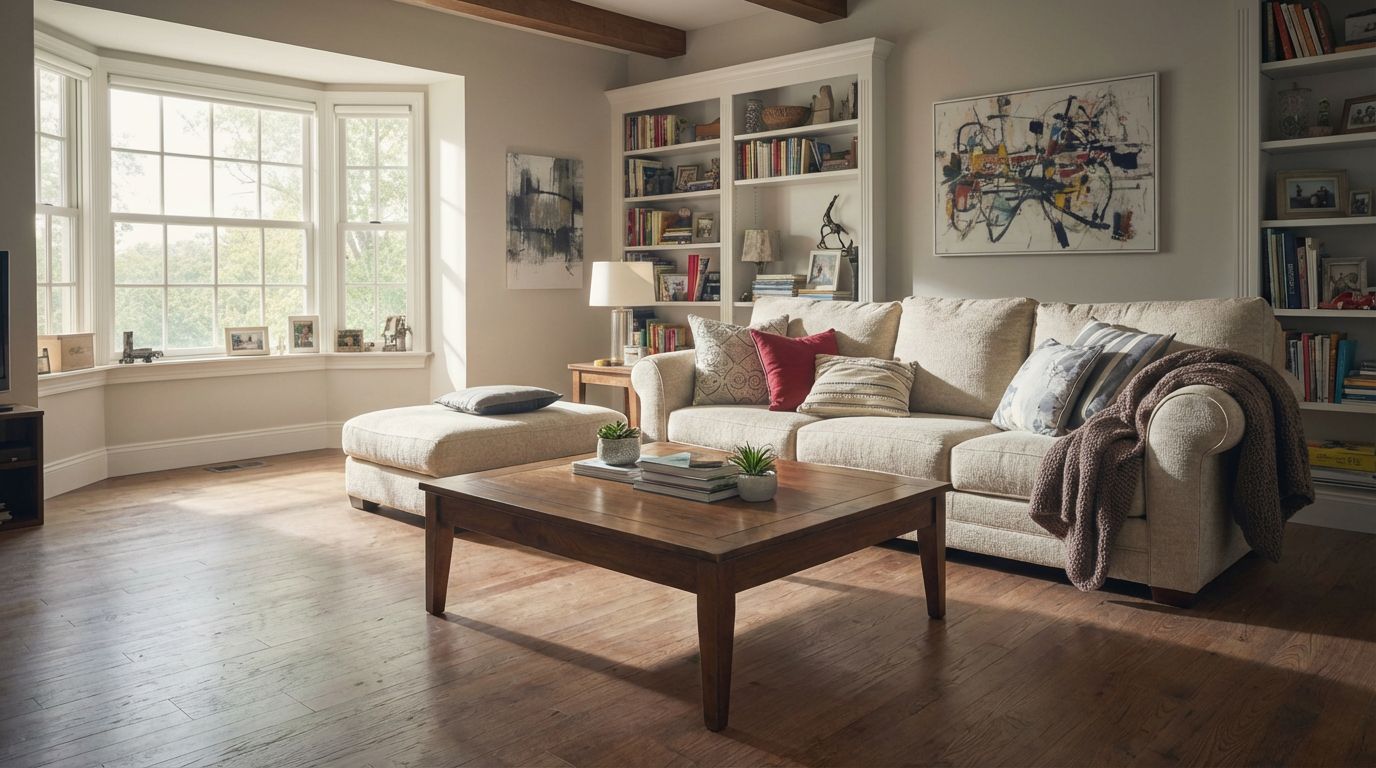 After - Tidy up for the listing.