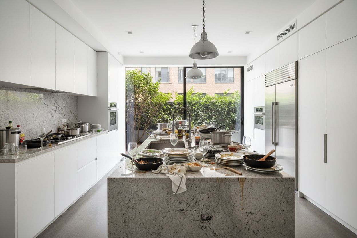 Before - Declutter Messy Kitchen