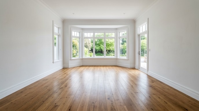Before - Révélez le Potentiel d'une Salle à Manger Vide avec l'IA