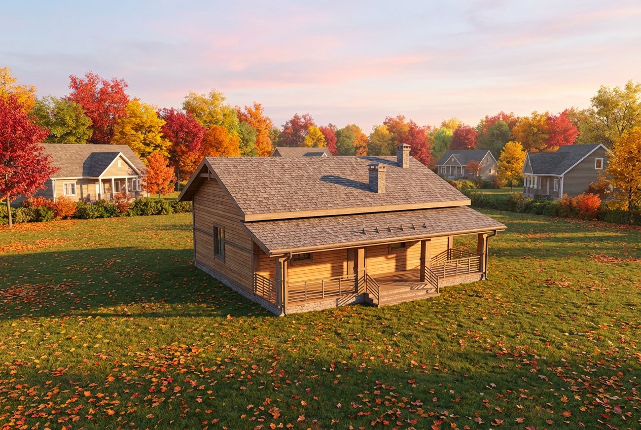 Barri de Tardor al Matí