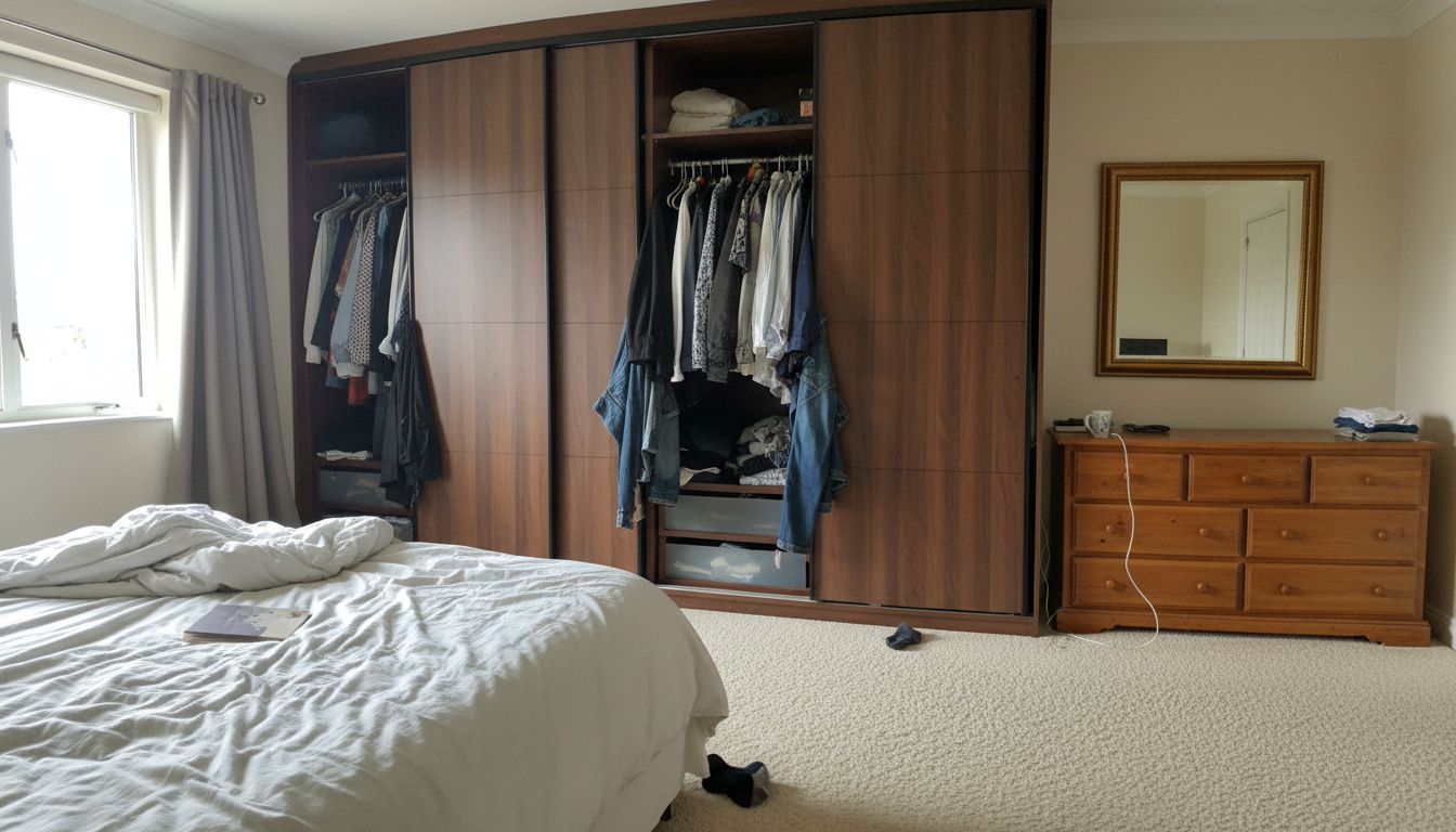 Before - Compare flooring options.