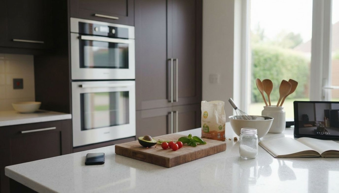 After - Modern Kitchen Countertop Swap