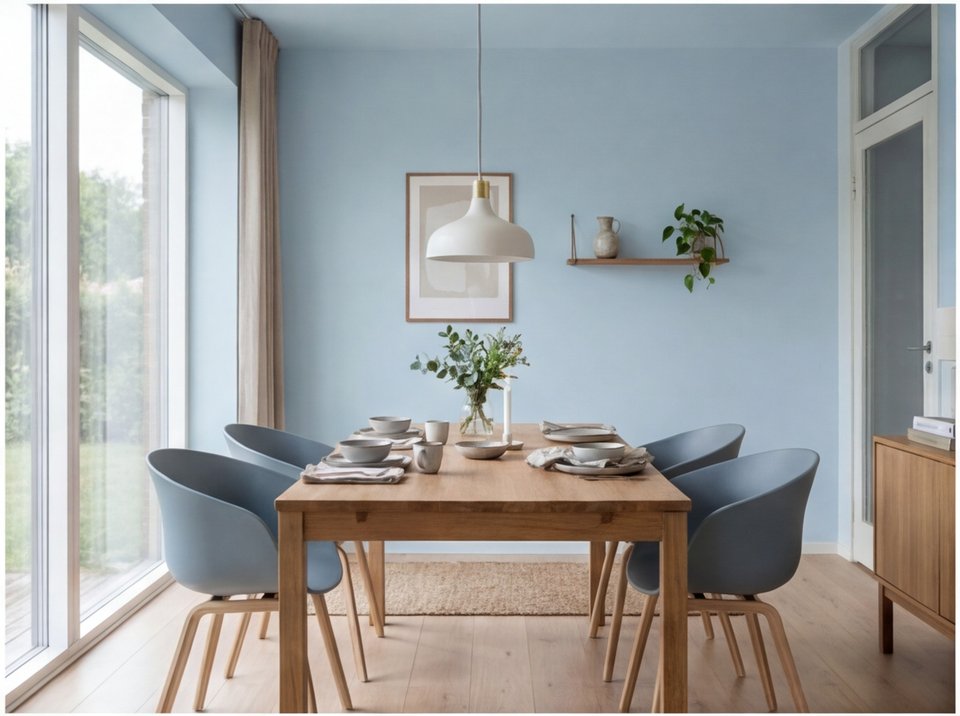Salle à Manger Scandinave — Zoom In - source image